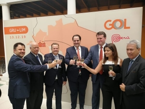 GOL inici&oacute; vuelo diario Lima-Sao Paulo-Lima para incrementar el turismo y el comercio entre Per&uacute; y Brasil