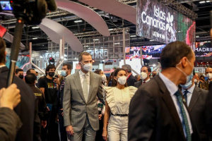 Los Reyes inauguran Fitur 2021, la primera feria internacional de turismo tras la pandemia (V&Iacute;DEO)