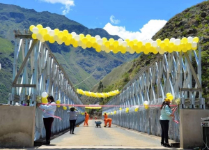 Nuevo puente modular facilitar&aacute; el acceso a Machu Picchu