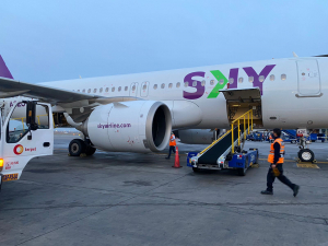 SKY Per&uacute; contin&uacute;a sumando esfuerzos en el transporte de la vacuna contra la covid-19