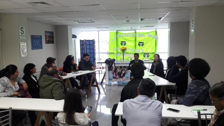 Capacitaciones Intellectus apoyando al &ldquo;Colectivo Chaparr&iacute; Lima&rdquo;