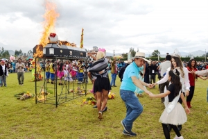 Concluye el carnaval de Cajamarca con despedida al Rey Momo