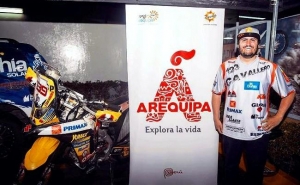 Piloto Sebasti&aacute;n Cavallero llevar&aacute; la Marca Arequipa en el DAKAR