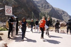 Recomiendan evitar el traslado de turistas por la v&iacute;a alterna a Machu Picchu