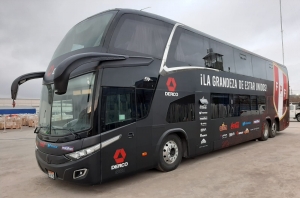 Bus de la selecci&oacute;n se renueva y regresa con mensaje de apoyo para todos los peruanos