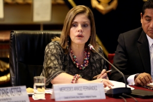 Mercedes Ar&aacute;oz: Gobierno busca hacer aeropuerto de Chinchero sin retrasos